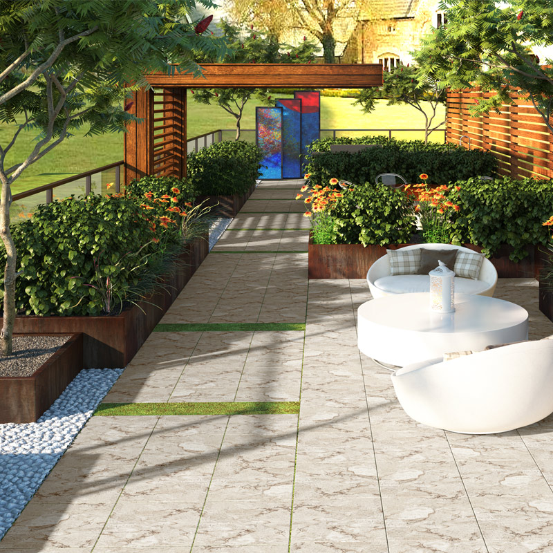 سرامیک کف پارکینگ گلدیس کاشی مدل آراگونیت در ابعاد 40×40 - Image 2