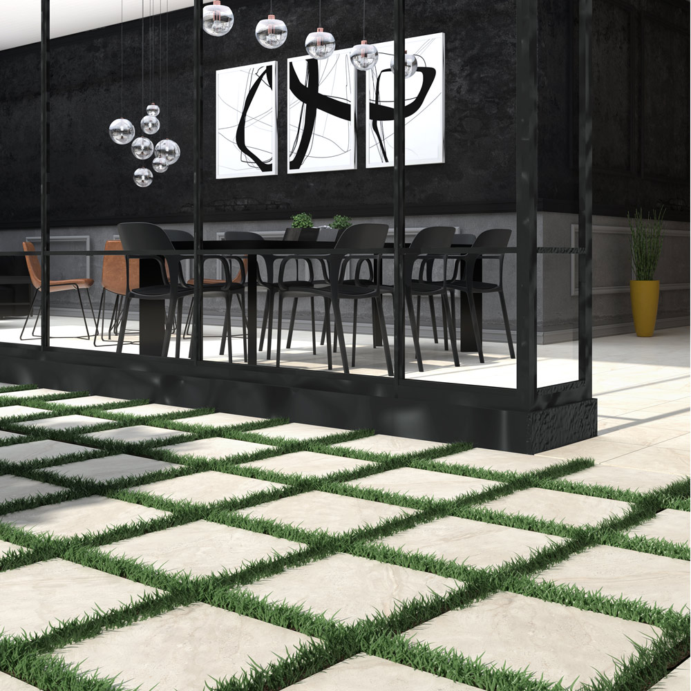 سرامیک کف پارکینگ گلدیس کاشی مدل بیانکو در ابعاد 40×40 - Image 2