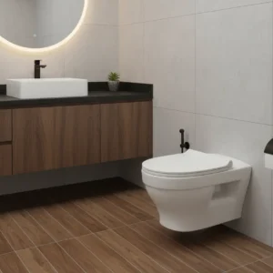 توالت فرنگی والهنگ گلسار مدل گاترین