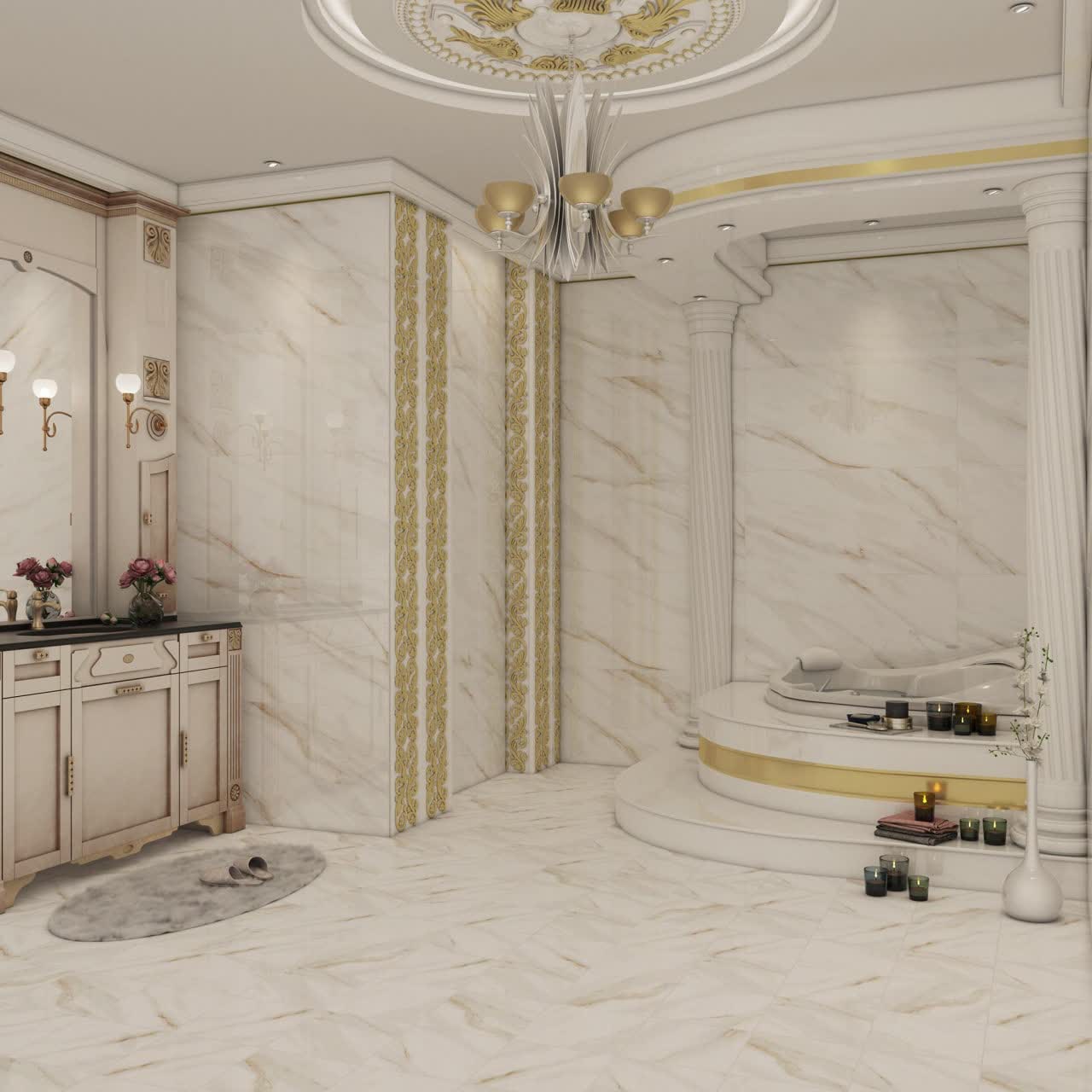 سرامیک رادا پولیش ایفاسرام 120*60 - Image 3