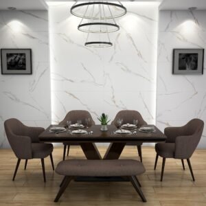 سرامیک دیوار کلکته گلد نانو پولیش ایفاسرام در ابعاد 60*120