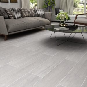 سرامیک کف پارکتی طوسی روشن ایفاسرام 120*20