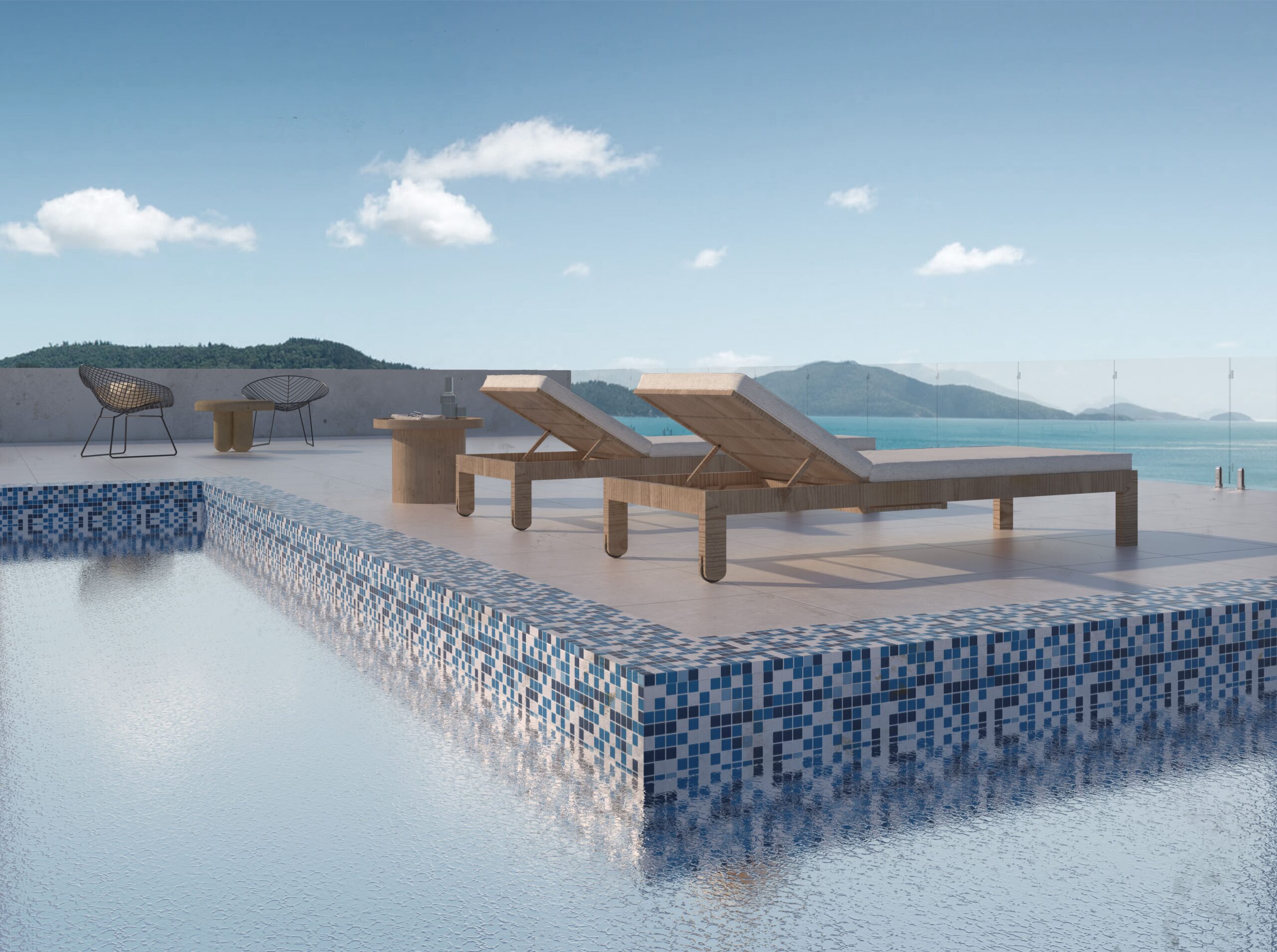 کاشی استخری اقیانوس ۸ گلدیس ۲.۵×۲.۵ - Image 2