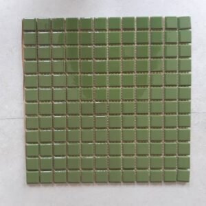کاشی استخری سبز 5 گلدیس کاشی 2.5*2.5