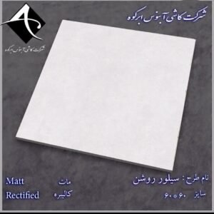سرامیک سیلور مات آبنوس 60*60