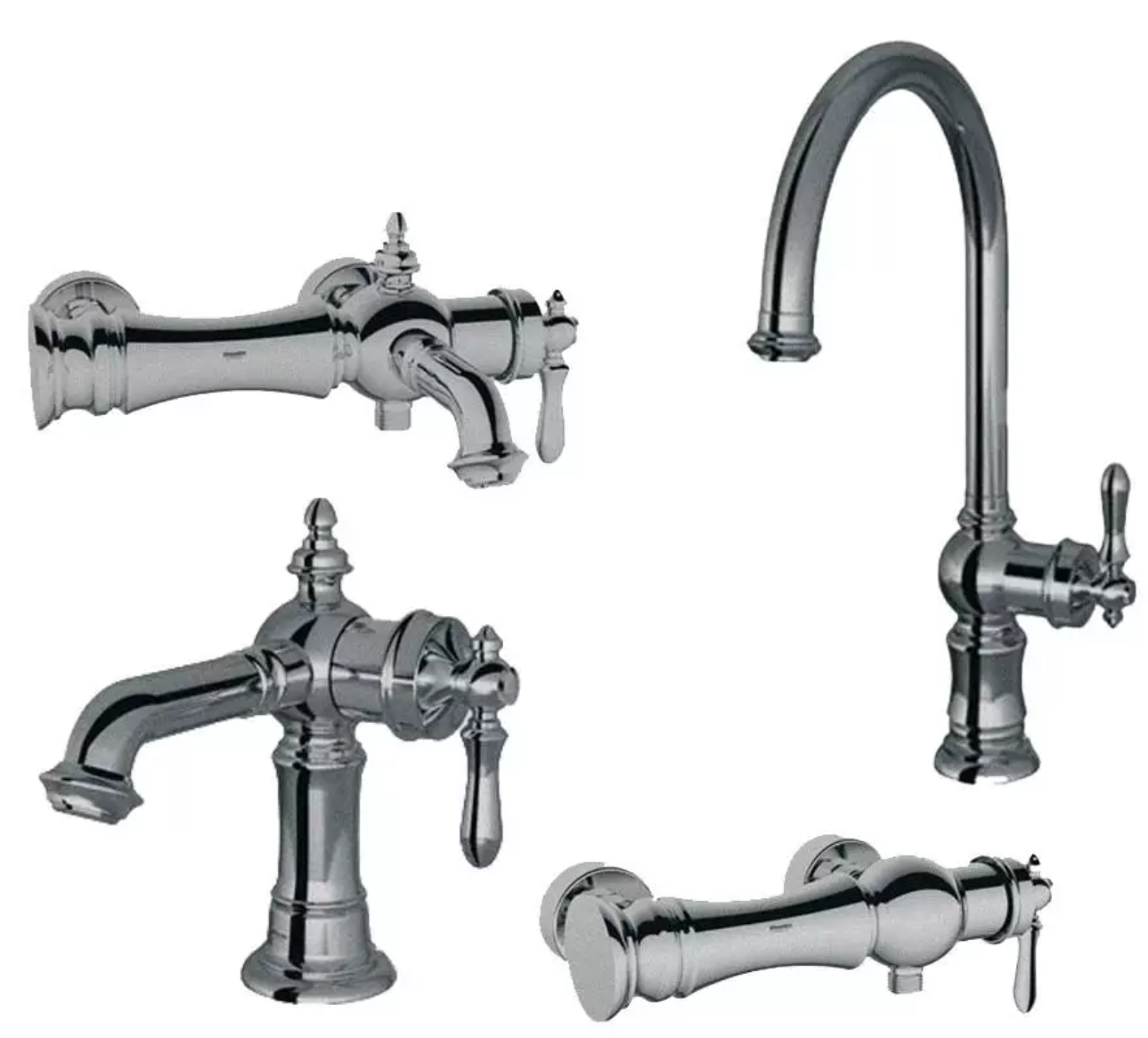 ست شیرآلات شودر مدل بیزانس - Image 2