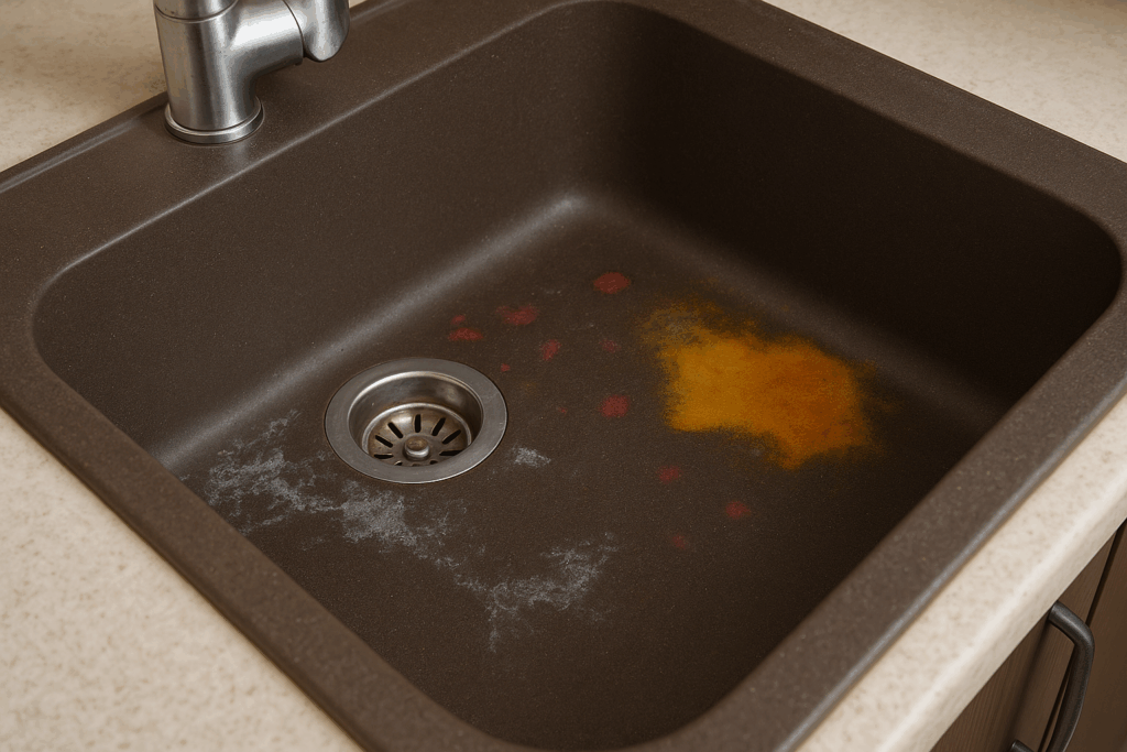 نگهداری از سینک گرانیتی: چگونه از لکه و ترک‌خوردگی جلوگیری کنیم؟